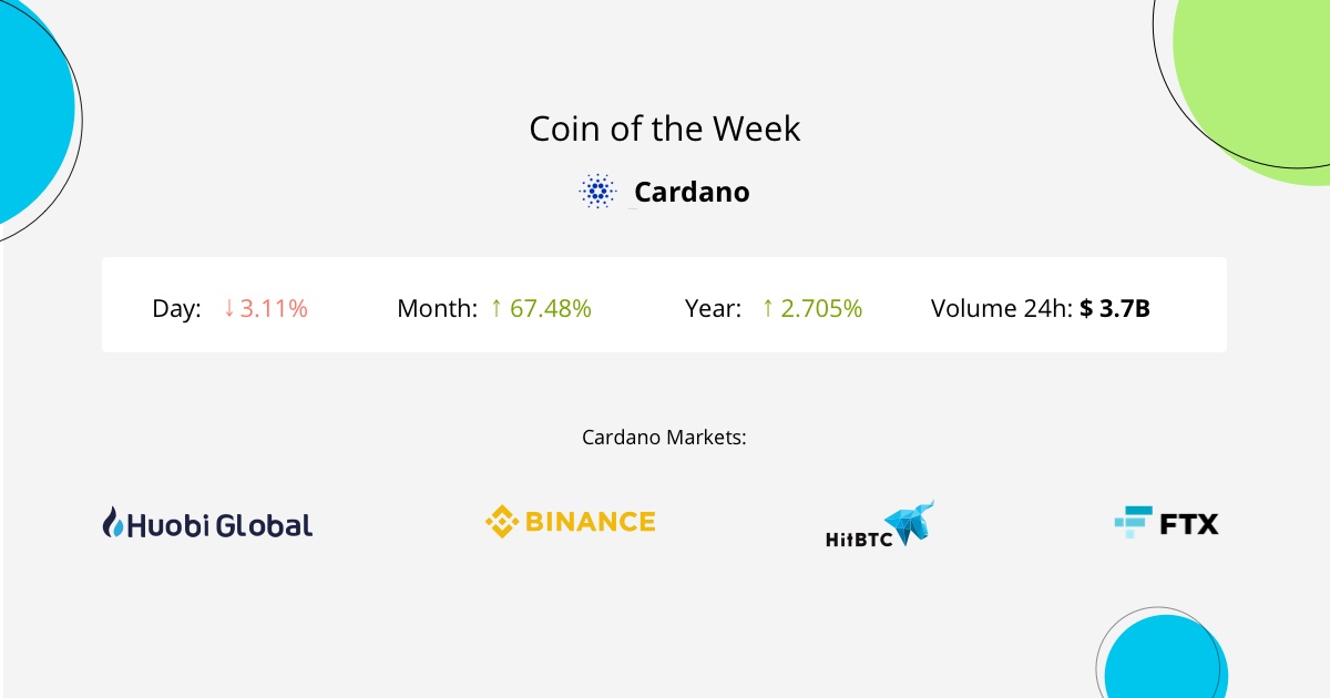 Cardano is an open source blockchain project to run financial applications used by businesses, consumers and governments worldwide.