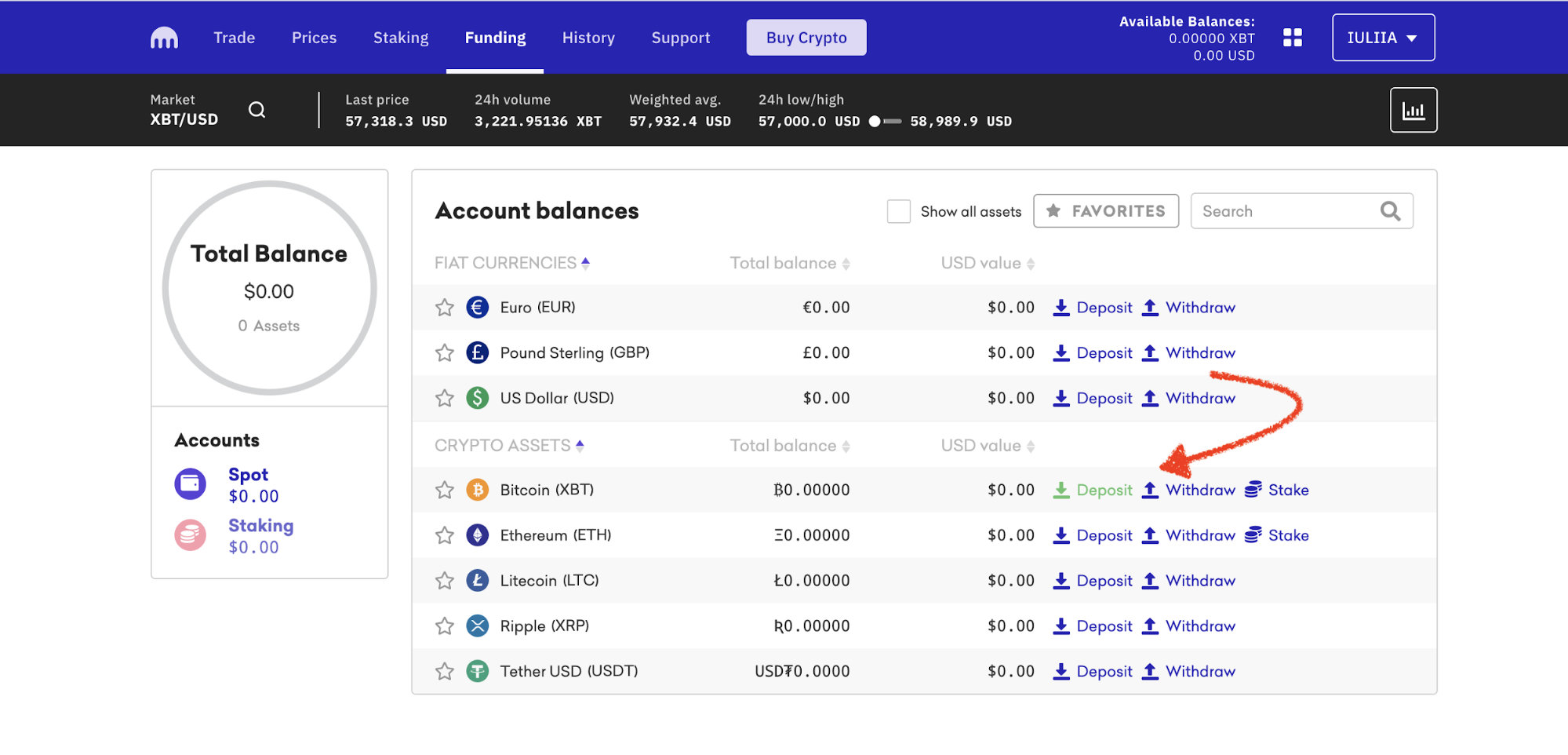 how to transfer funds from coinbase to kraken