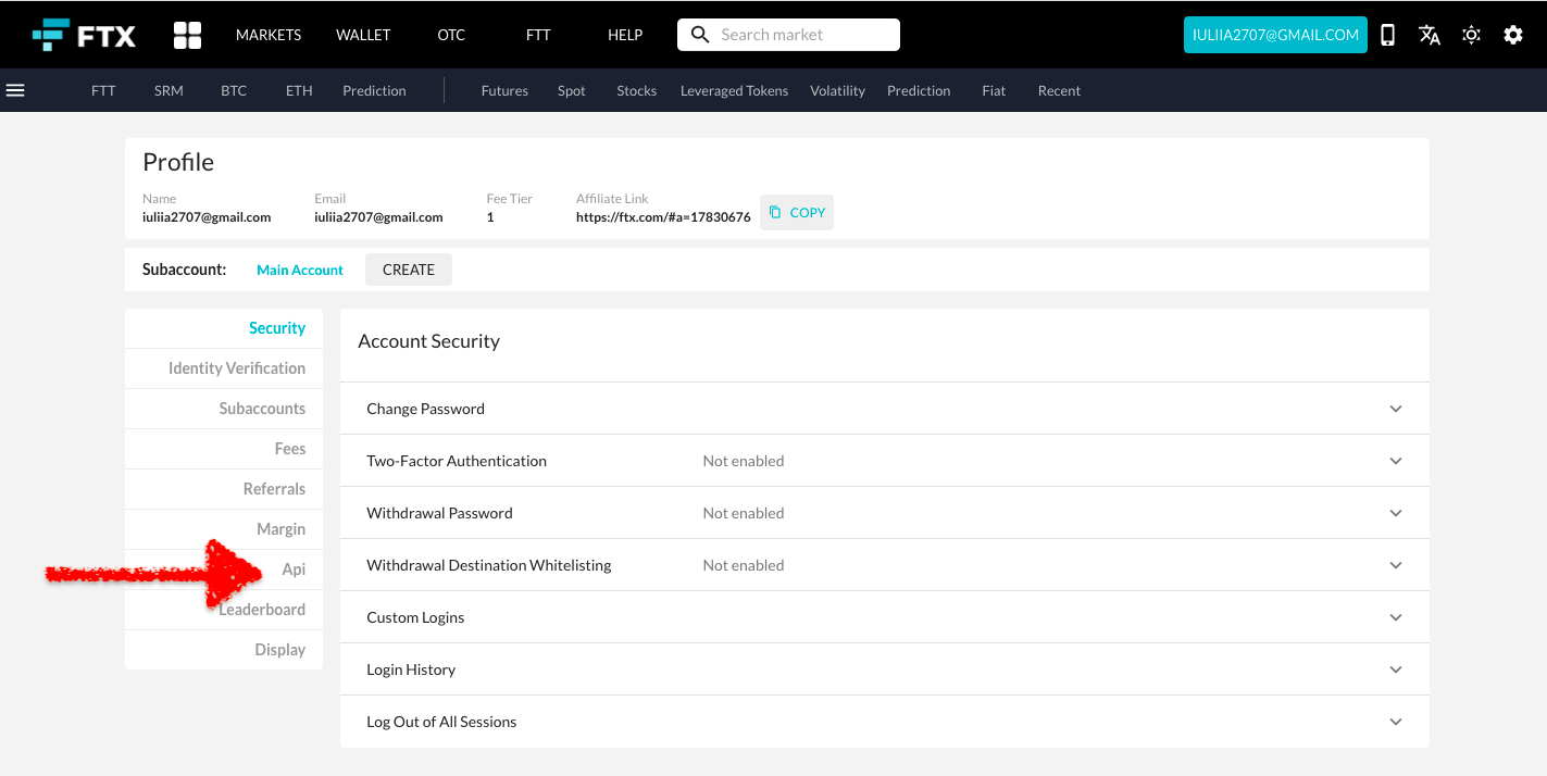 The process of configuring and adding your API keys