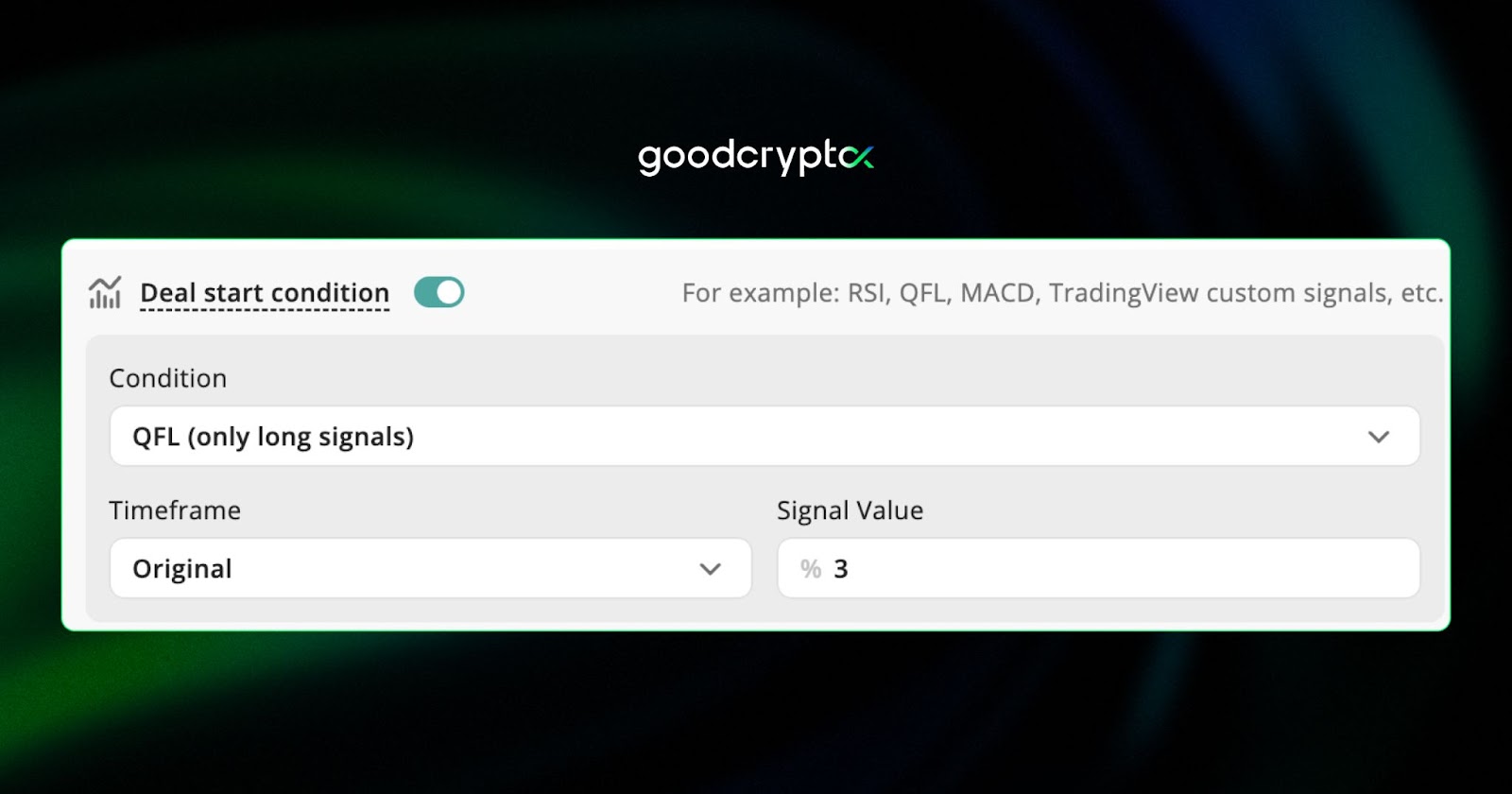 QFL signals on 3Commas