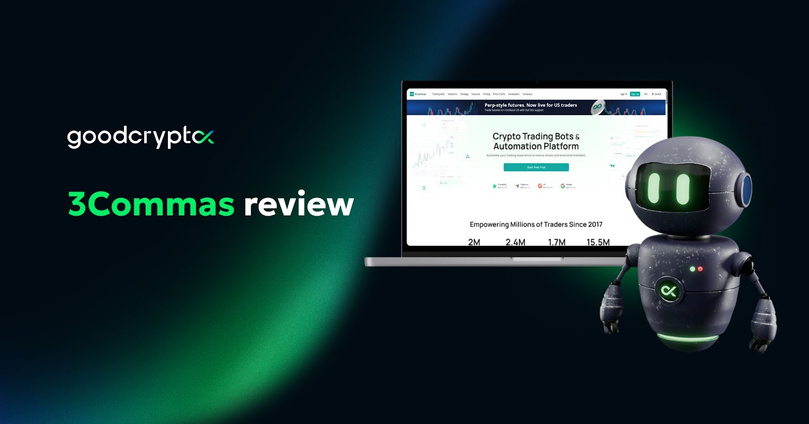 3Commas review: automated trading terminal & crypto trading bots