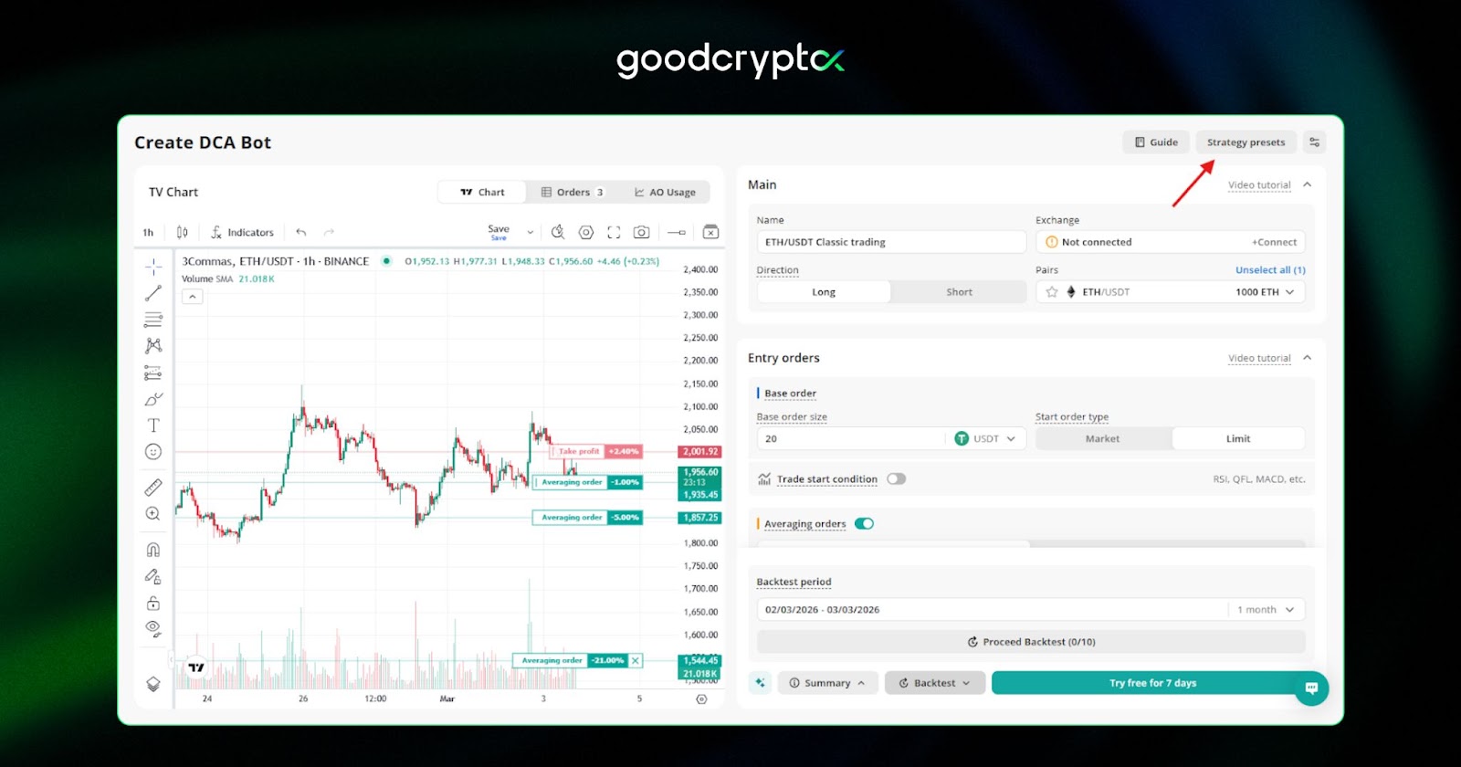 jump in and start trading