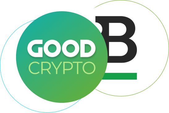 Goodcrypto and Bitstamp logo