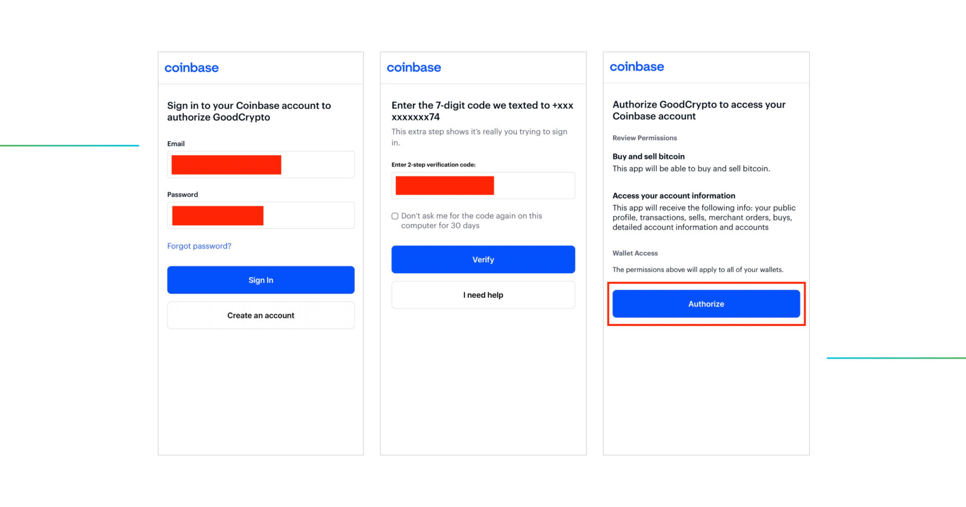 How to enable 2-step verification for Coinbase