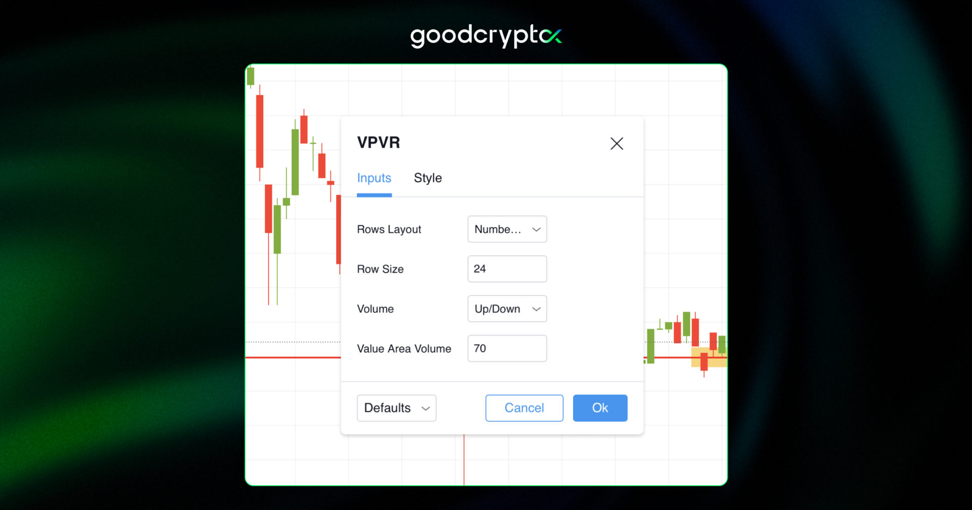 how to customize vprv settings