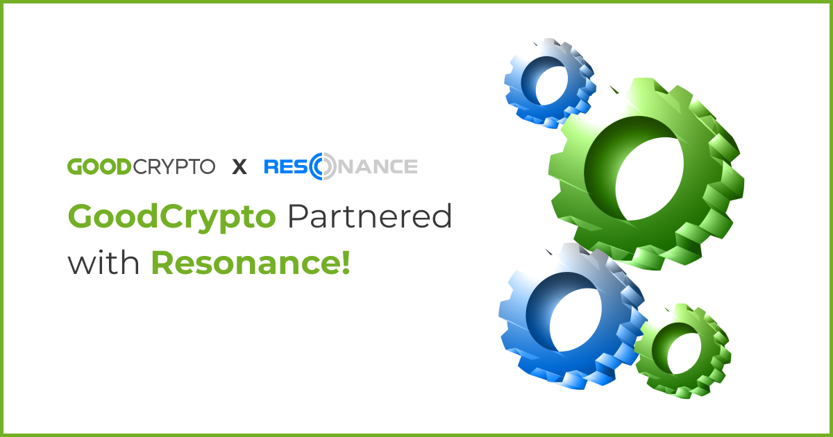 goodcrypto and resonance partnership