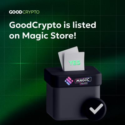 GoodCrypto is now available on the Magic Store!