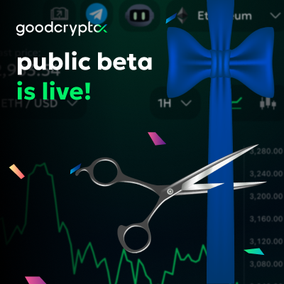 goodcryptoX Public Beta is Live! Unleash the Power of DEX Trading Now!