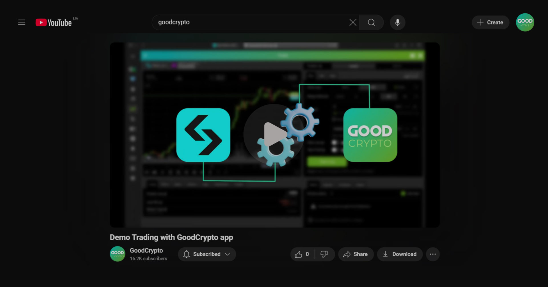 goodcrypto demo trading