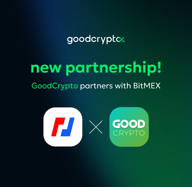 GoodCrypto partners with BitMEX exchange!