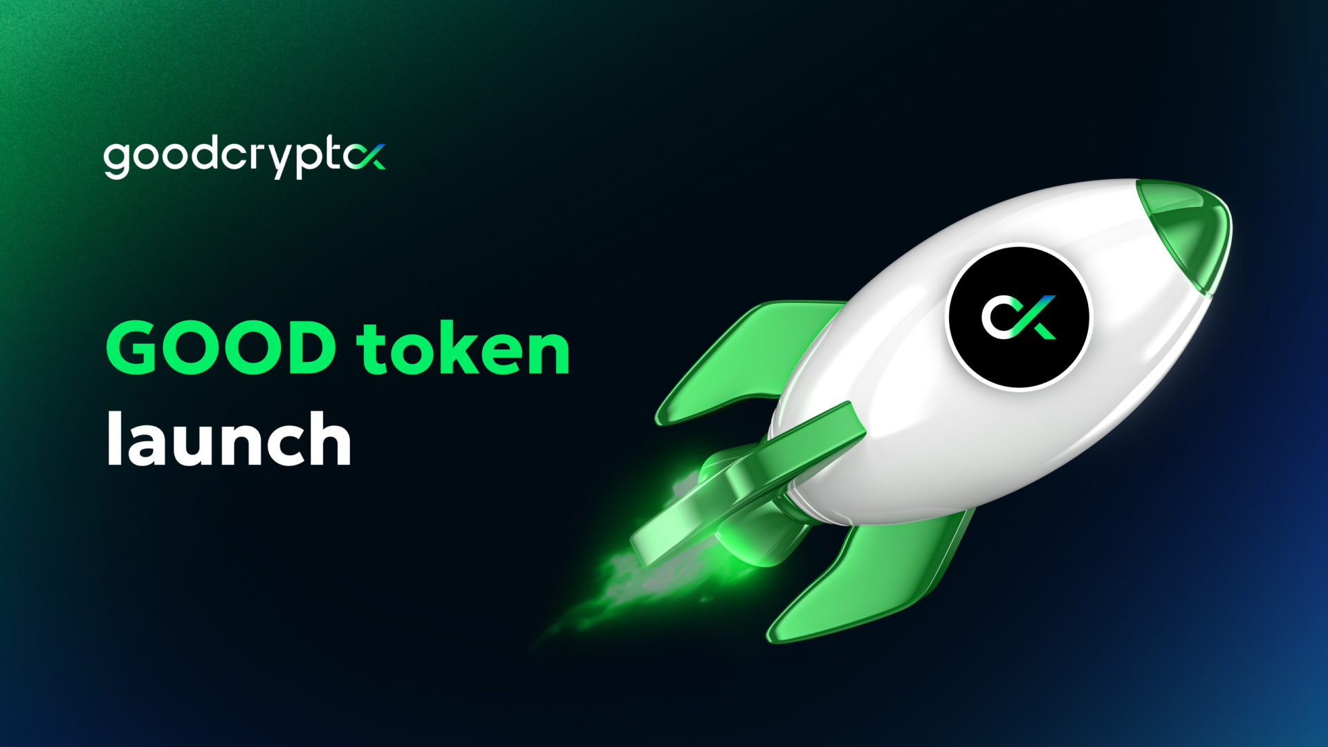 GOOD token launch