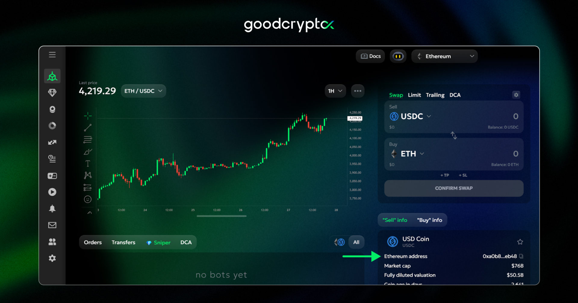 NFT to your goodcryptoX EVM wallet