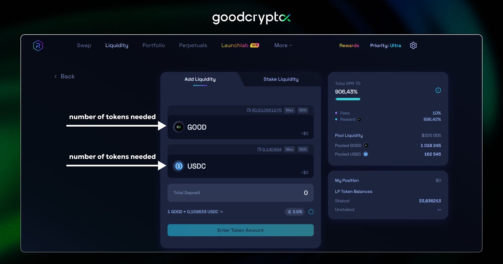 need to use an external wallet