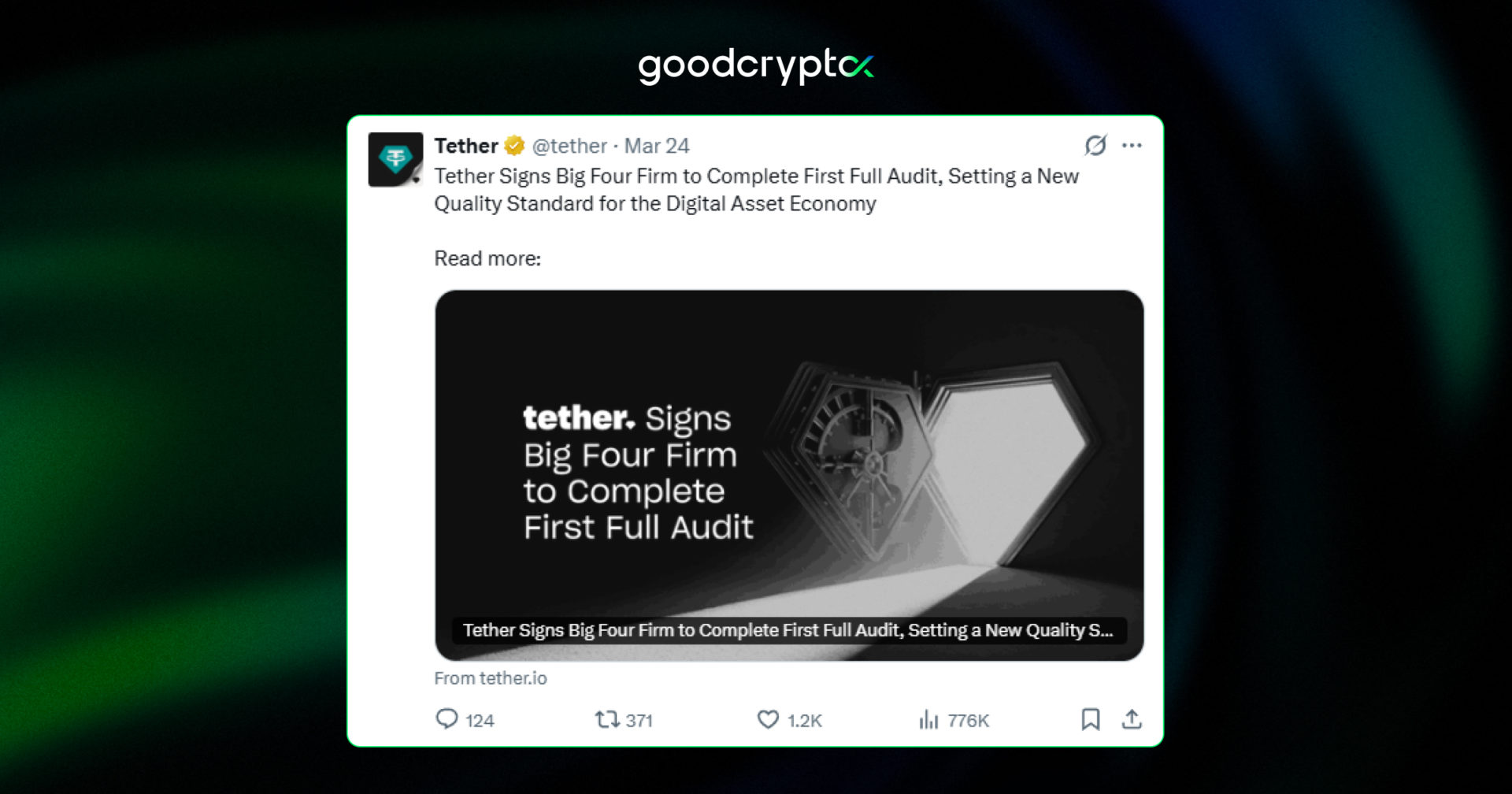 firm met strict standards