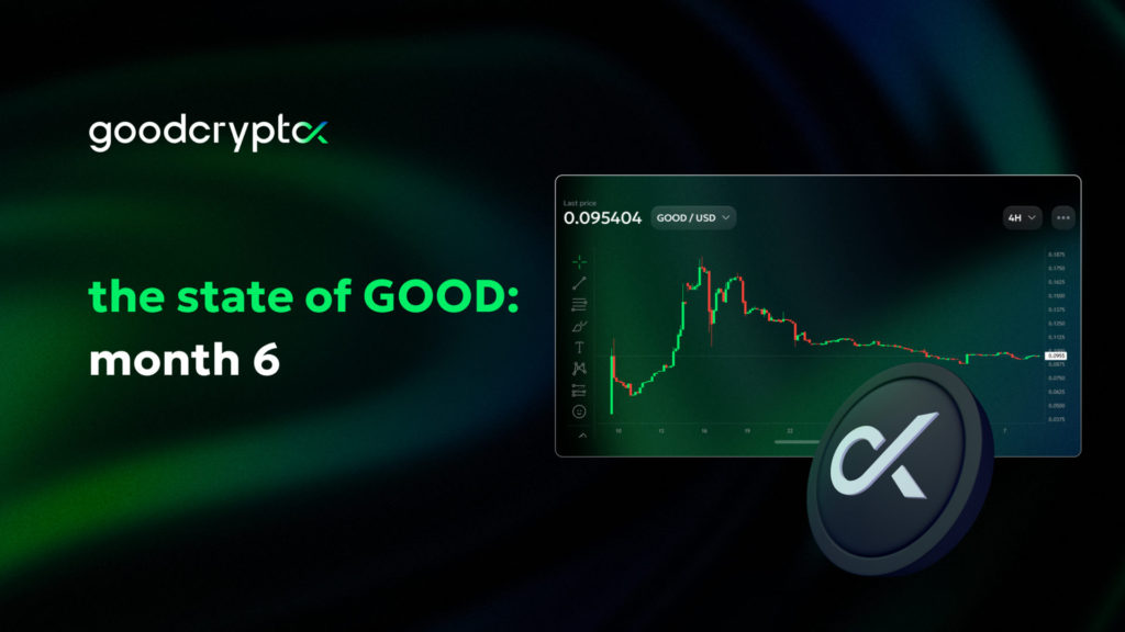 the state of GOOD – month 6