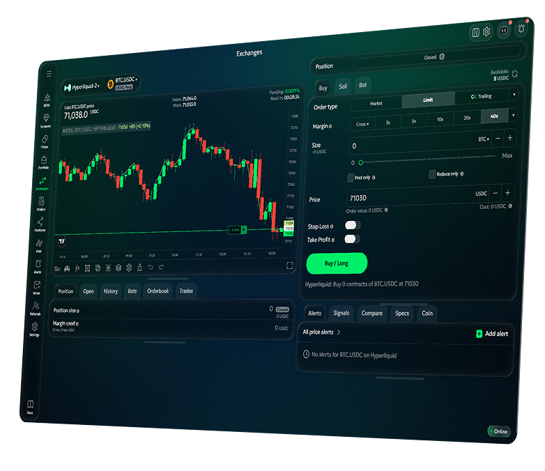 new interface of app