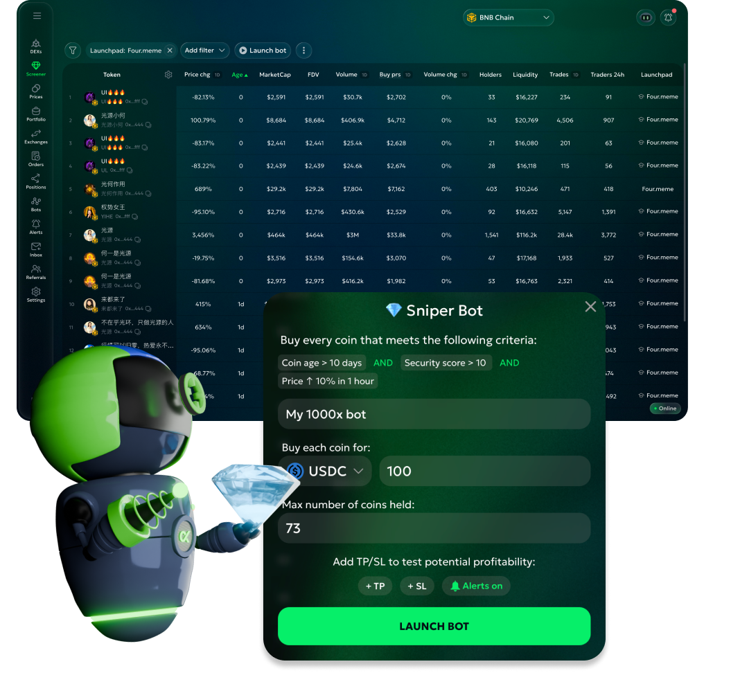 Fourmeme screenshot - picture