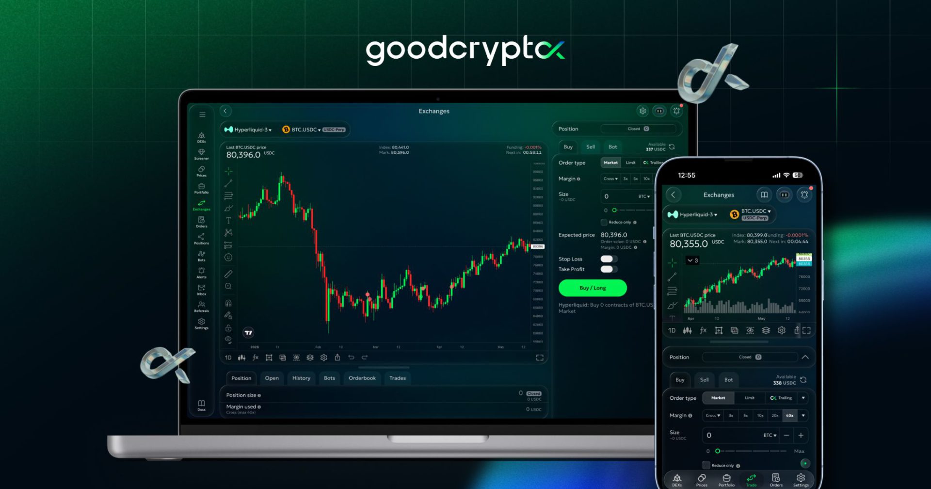 best Hyperliquid trading bot: goodcryptoX