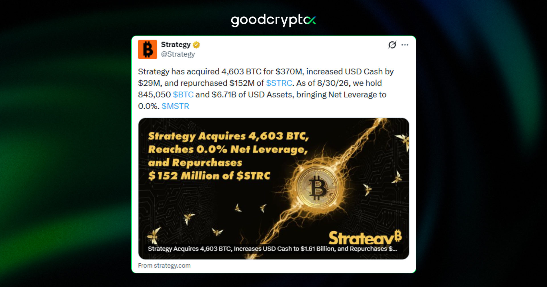 strategy post on x